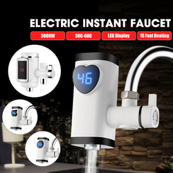 3000W sem tanque de aquecimento rápido torneira de água elétrica de cozinha torneira de água quente instantânea digital lcd torneira elétrica aquecedor de água Menor preço em 3000W sem tanque de aquecimento rápido torneira de água elétrica de cozinha torneira de água quente instantânea digital lcd torneira elétrica aquecedor de água