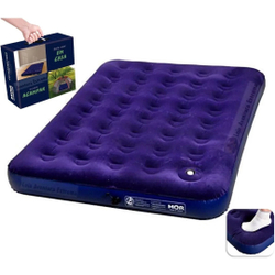 Menor preço em Colchão Inflável Casal Mor + Inflador Embutido + Kit Reparo - Mor