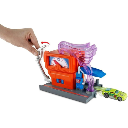 Pista Hot Wheels - City Downtown - Ataque Dino na Pizzaria - Mattel