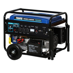 Gerador de Energia a Gasolina 8,1kva 6500w 15hp partida elétrica Monofásico Tssaper TS8000EB Menor preço em Gerador de Energia a Gasolina 8,1kva 6500w 15hp partida elétrica Monofásico Tssaper TS8000EB
