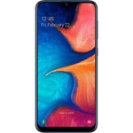 Usado: Celular Samsung Galaxy A20 32GB Azul Muito Bom - Trocafone