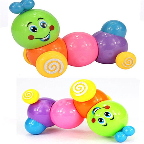 Adoravel Colorido Caterpillar Wind Up Toys Kids Baby Developmental Toy Educativo Em Promocao Ofertas Na Americanas