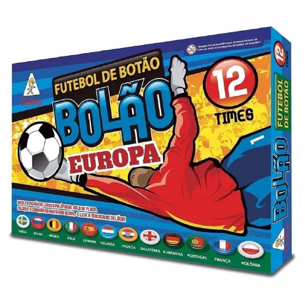 Jogo Futebol de Botao de Mesa - 2 Times em Promoção na Americanas