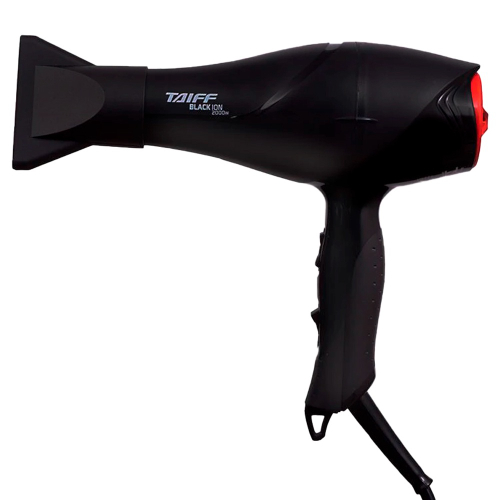 Secador De Cabelo Gama Italy Titanium Ion 2000w Preto - 127v