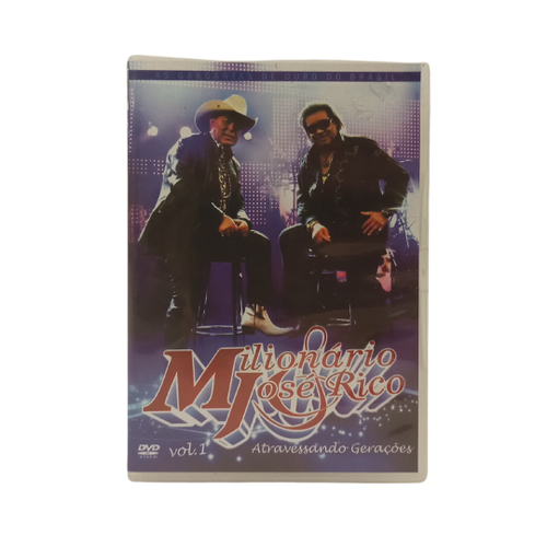 Cd Duplo - Milionário & José Rico - Nossa História Vol. 1 - Som