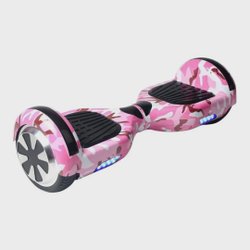 Skate Elétrico Hoverboard 6.5 Rosa Camuflado LED Frontal e Lateral e Buetooth - Foston é boa?