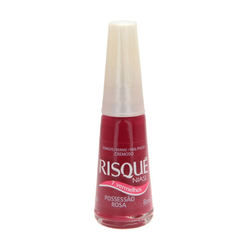 Ofertas de Esmalte Cremoso Risqué Sete Vermelhos possessão rosa