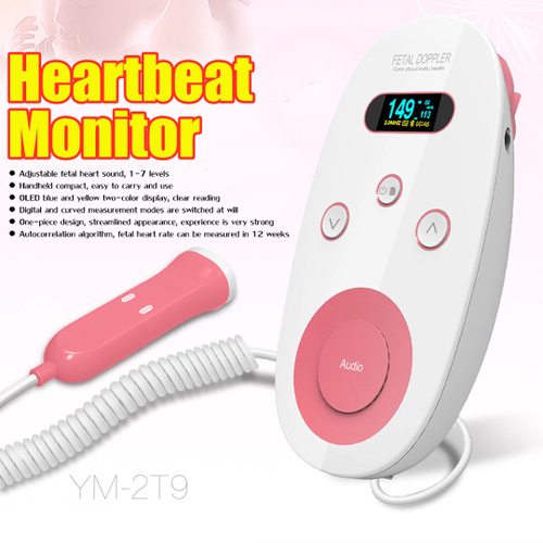 Portatil Led Ultrasonic Fetal Doppler Detector Baby Heartbeat Heart Monitor De Som Saude Pre Natal Sonda Monitor De Saude Domestica Em Promocao Ofertas Na Americanas