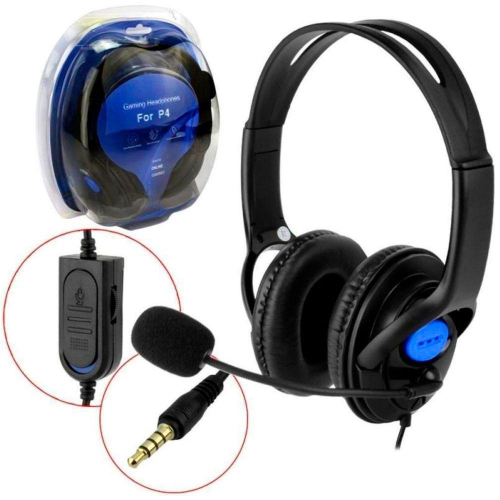 Headset Gamer Fr-510 Deep Bass Fone Ouvido Microfone P2 Pc Ps4