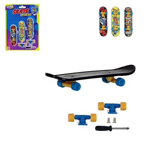 Kit Skate de Dedo 3 Peças em Promoção na Americanas