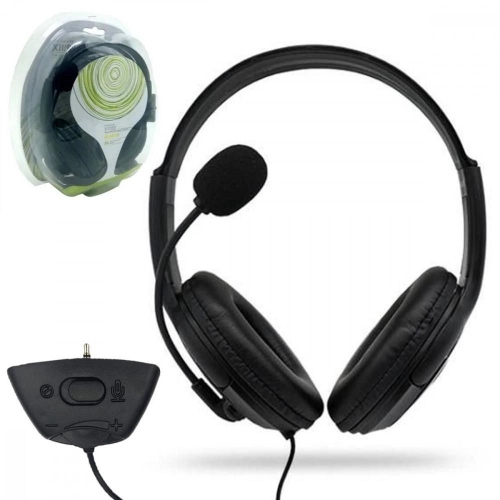 Headset com microfone para xbox 360 para jogar online em Promoção