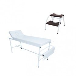 Kit Profissional Estética 2 - Maca Fixa Completa E Escada 2 Degraus Menor preço em Kit Profissional Estética 2 - Maca Fixa Completa E Escada 2 Degraus