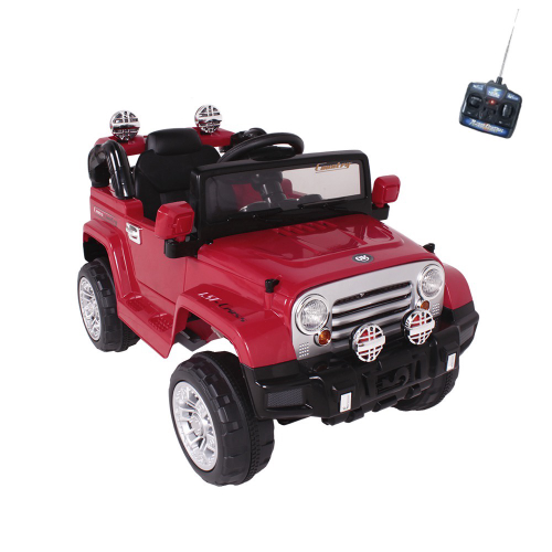 Carro Elétrico Infantil Jipe Vermelho 12V com 2 Lugares e Controle Remoto -  brink+