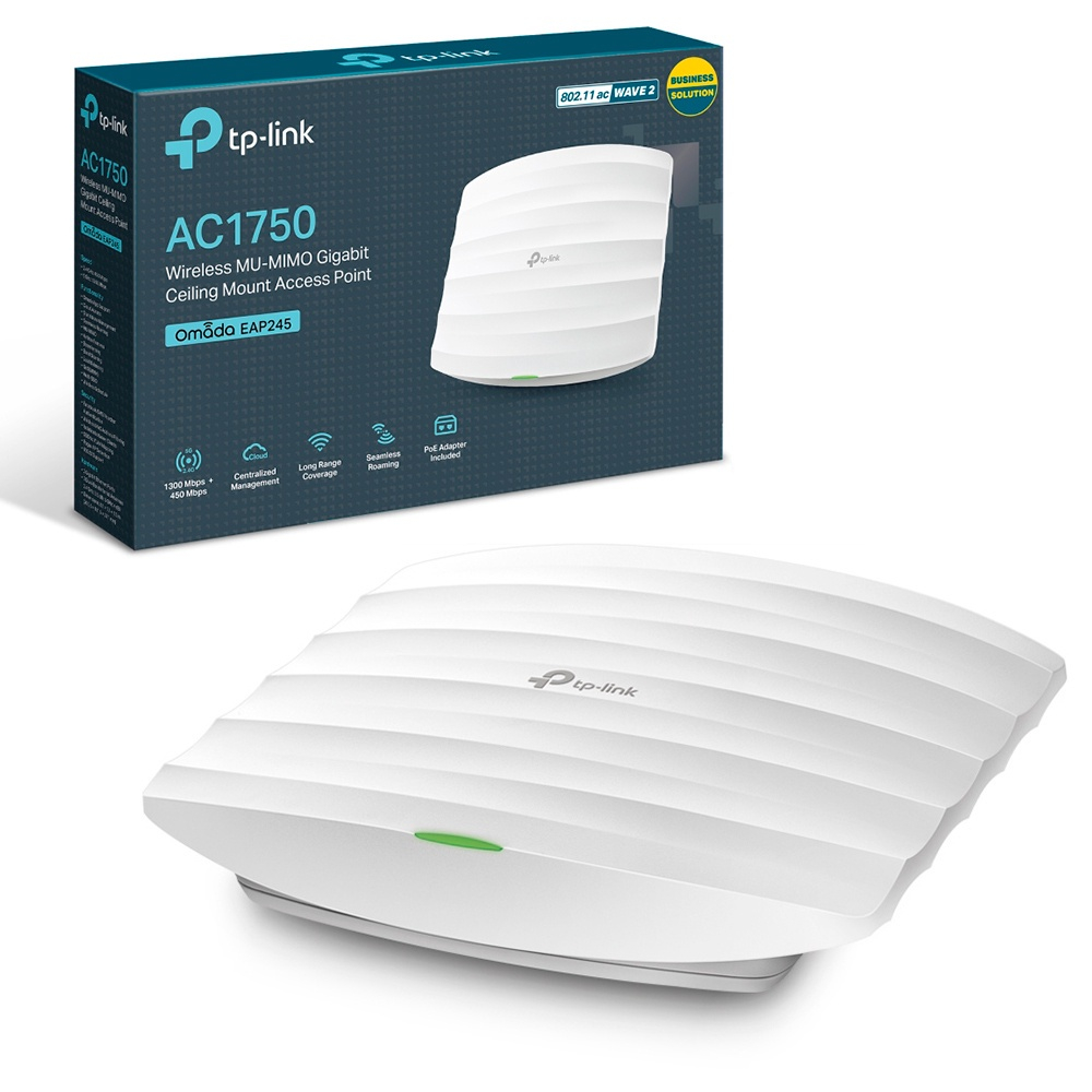 Access Point Tp Link Wireless Dual Band Gigabit Mont Vel Em Teto Ac