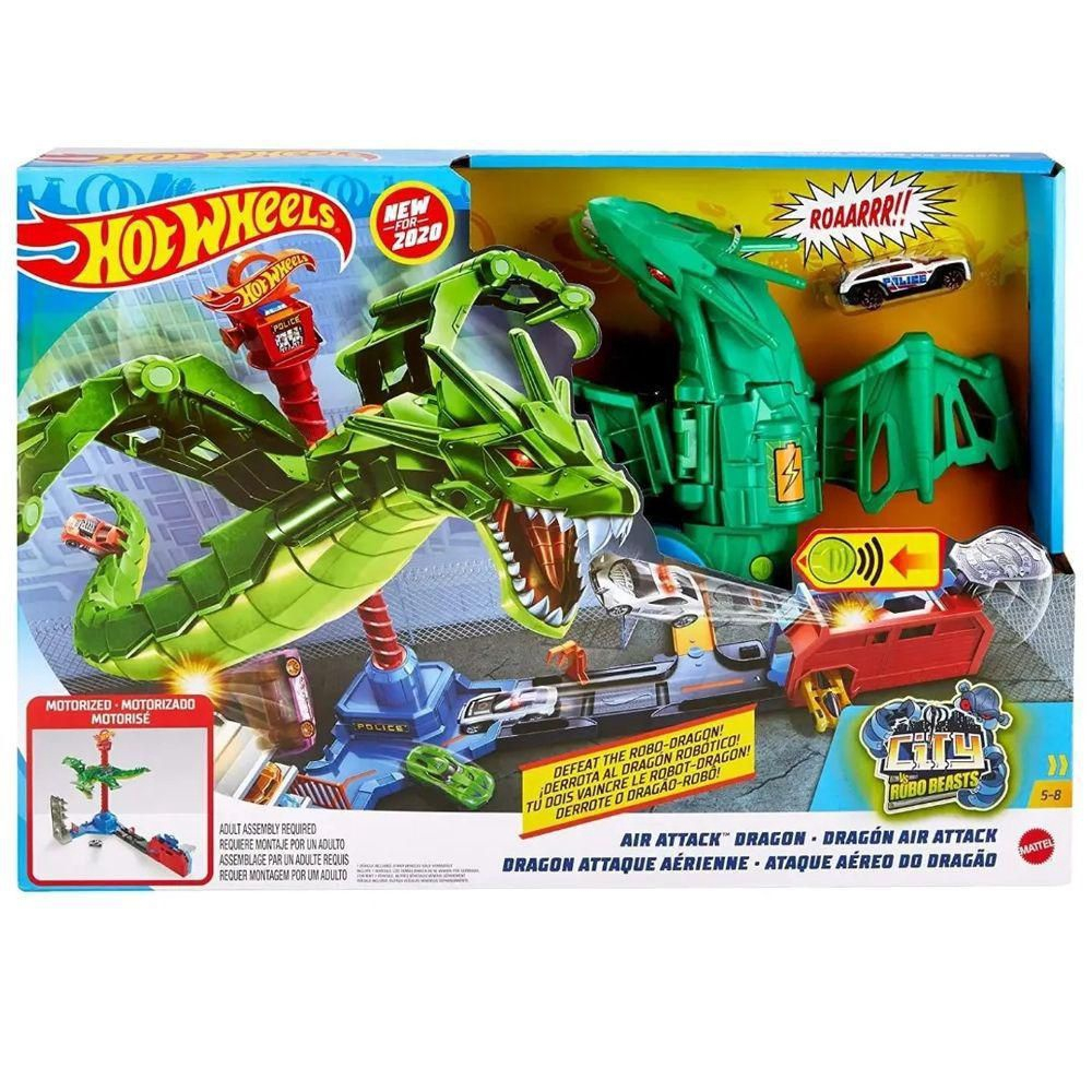 HOT WHEELS PISTA CITY ATAQUE AEREO DO DRAGAO GJL13 - HOT WHEELS PISTA CITY  ATAQUE AEREO DO DRAGAO GJL13 - MATTEL