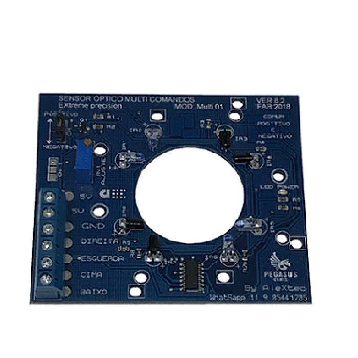 Placa Sensor Ptico Pegasus Borne Para Arcade Aegir Submarino