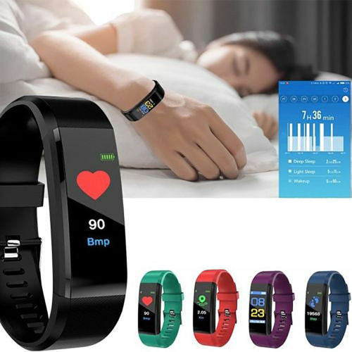 Tela Cor Inteligente Pulseira Alarme Informa Es Rel Gio Empurrar Inteligente Reminder Nas Americanas