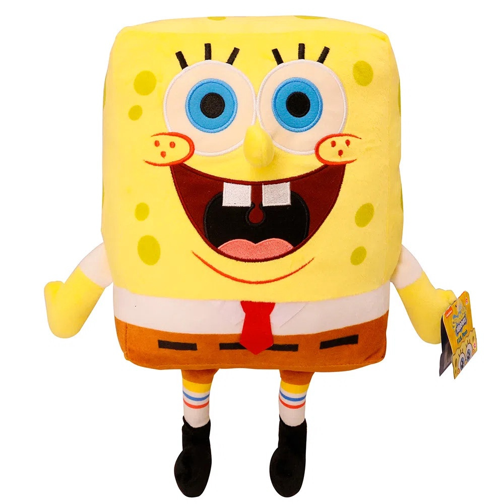 Pelúcia Bob Esponja 24 cm Multikids BR1223 em Promoção na