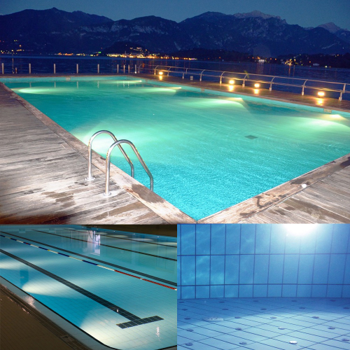 luzes led para piscina ac12v 40w 360 led branco luz luzes subaquaticas para piscina mudanca multicolorida para festa na piscina em discoteca ou de