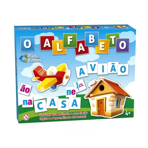 Jogo pedagogico do alfabeto