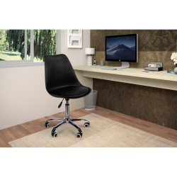 Cadeira Eiffel Office Base Giratória - Preta é boa?