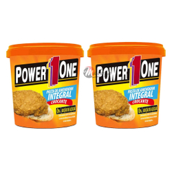 Kit 2 Pastas de Amendoim Power One Crocante 1,005kg Menor preço em Kit 2 Pastas de Amendoim Power One Crocante 1,005kg
