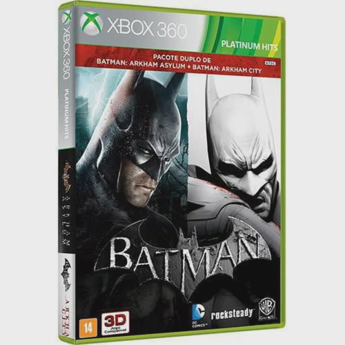 JOGO XBOX 360 - BATMAN: ARKHAM ASYLUM LIMITED ED. (2)