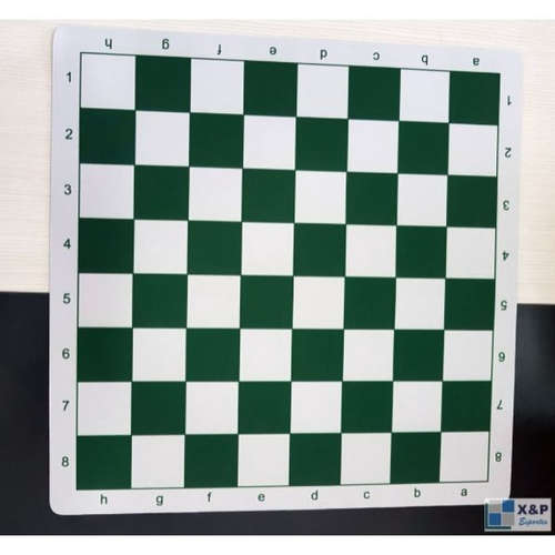 Placa Jogos Tabuleiro de Xadrez Dama- 20×16,5cm – Forração Francesa