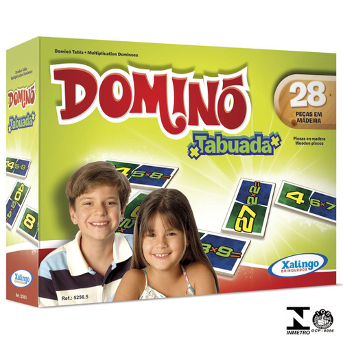 JOGO DOMINO TABUADA XALINGO