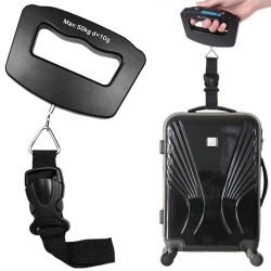 Balança de Bagagem Mala para Viagem Digital 50kg Alça Nylon CBRN02672 Menor preço em Balança de Bagagem Mala para Viagem Digital 50kg Alça Nylon CBRN02672