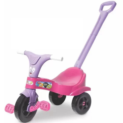 Motoca Infantil Menina Velotrol - Casa & Vídeo