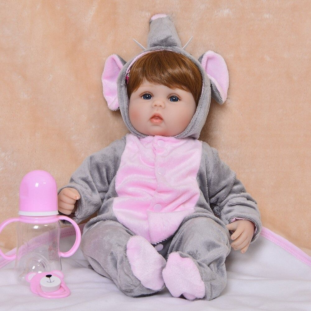 Roupa Para Boneca Bebê Reborn Silicone Realista De 42cm