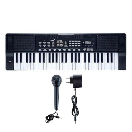 Compre Teclado eletrônico de música digital com 61 teclas, piano elétrico  multifuncional infantil para estudante de piano