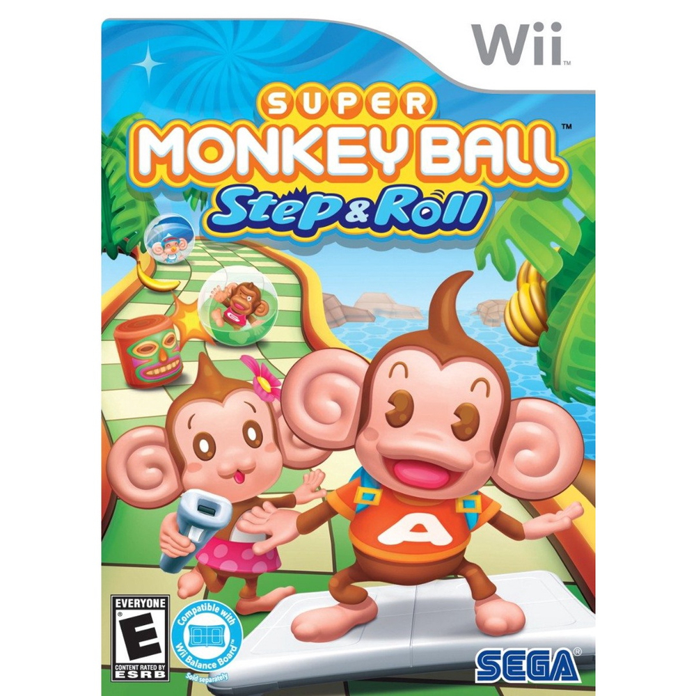 Jogo Lacrado Nintendo Wii Super Monkey Ball Banana Blitz em