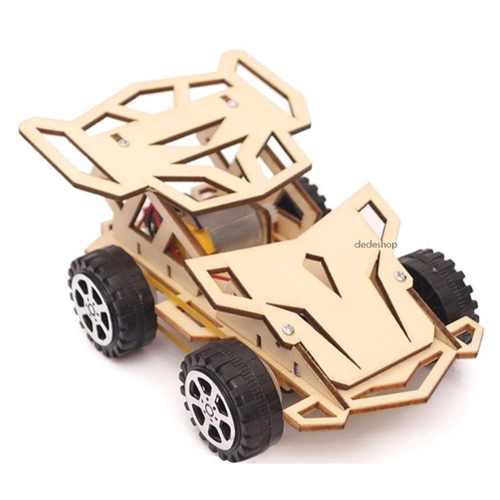 Jogo De Montar 3d Carro Grand Prix 189mm Madeira