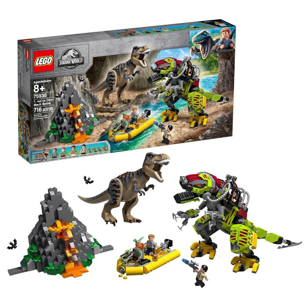 Brinquedo Dinossauro Grande T-Rex Jurassic Compatível Com Lego em Promoção  na Americanas