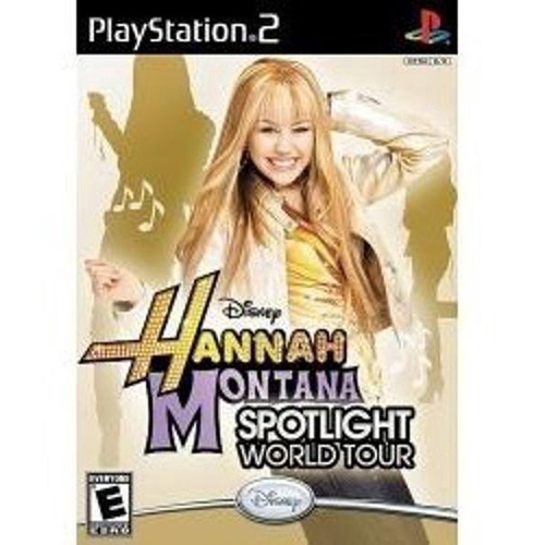 Jogo Da Disney Hannah Montana Spotlight World Tour Para Ps2 em