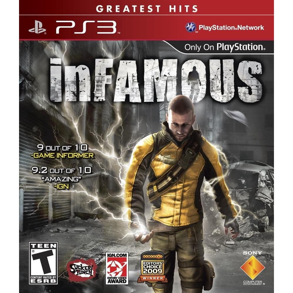 Jogo Infamous - Ps3 - Mídia Física