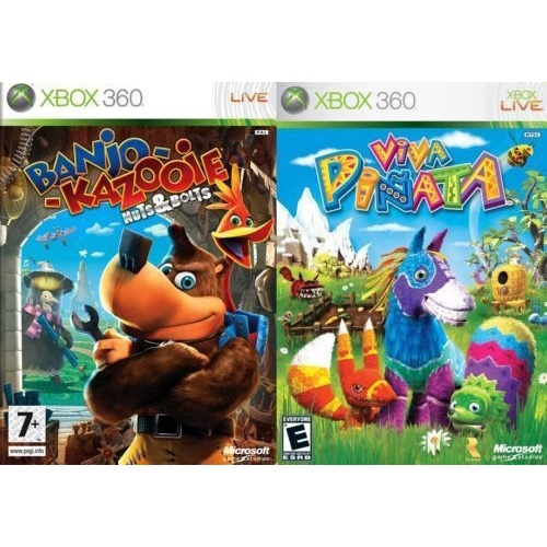 Jogo Banjo-Kazooie Nuts & Bolts e Viva Pinata - Xbox 360