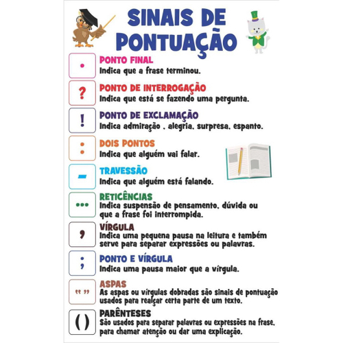 SINAIS DE PONTUAÇÃO