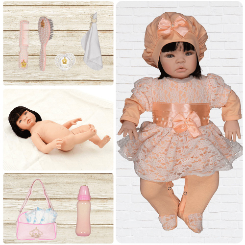 Boneca Laura Baby Fantasy - Bebe Reborn no Shoptime