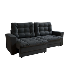 Sofá 3 Lugares Retrátil Lubeck Plush Suede Grafite é boa?