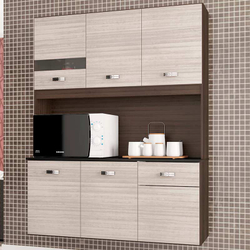 Cozinha Compacta Suspensa 6 Portas Lili - Poquema - Capuccino / Amendoa é boa?