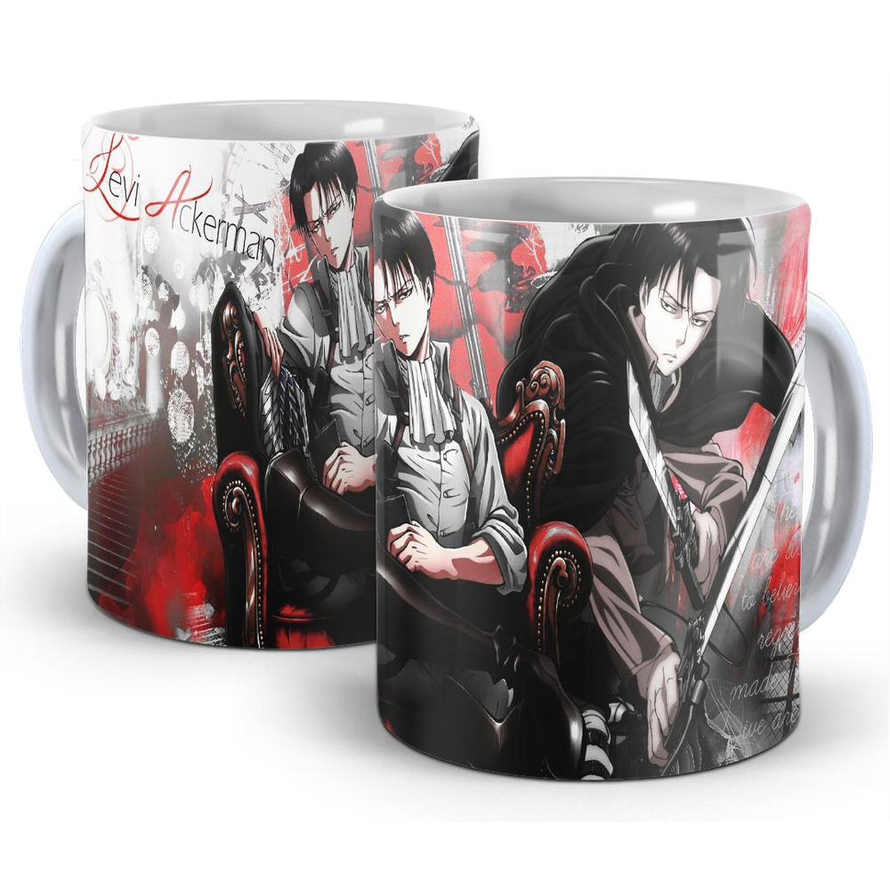 Caneca Attack on Titan shingeki no kyojin - Kaezu - Caneca - Magazine Luiza