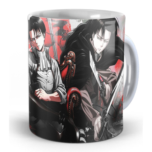 Caneca Attack on Titan / Shingeki No Kyojin - Mikasa em Promoção na  Americanas