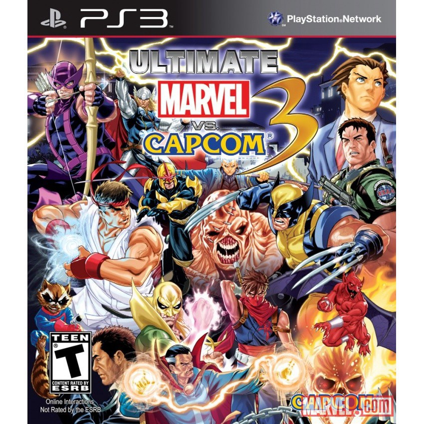 Jogo Ultimate Marvel vs Capcom 3 - PS3 - Loja Sport Games