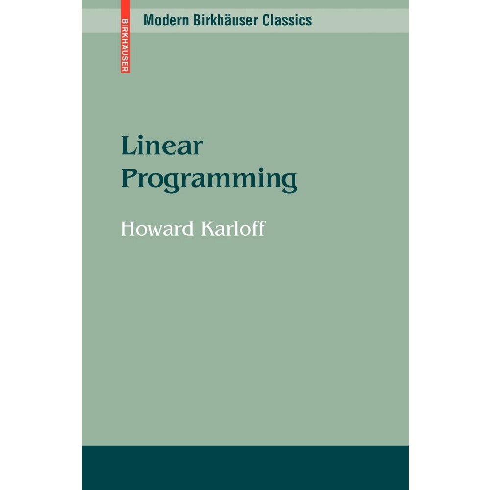 Livro - Linear Programming (Modern Birkhauser Classics) em Promoção ...