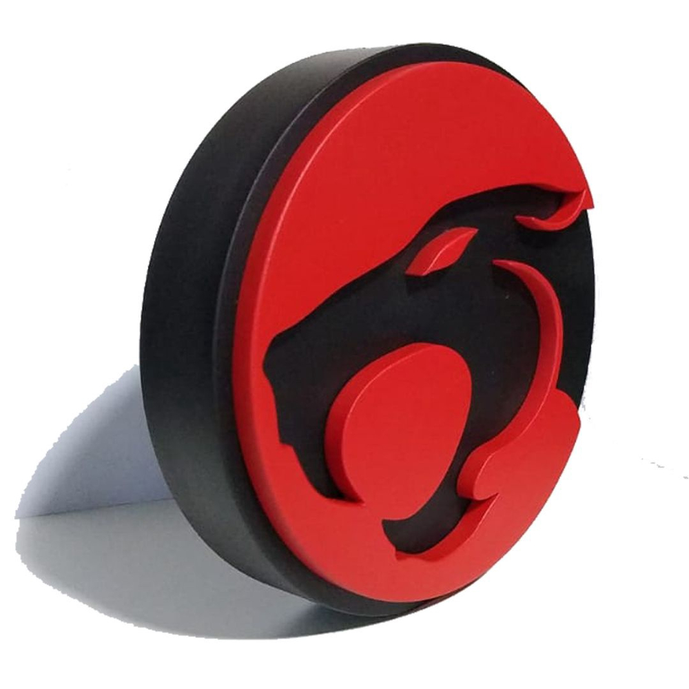 Placa decorativa - desenho thundercats logo 3D em Promoção na Americanas