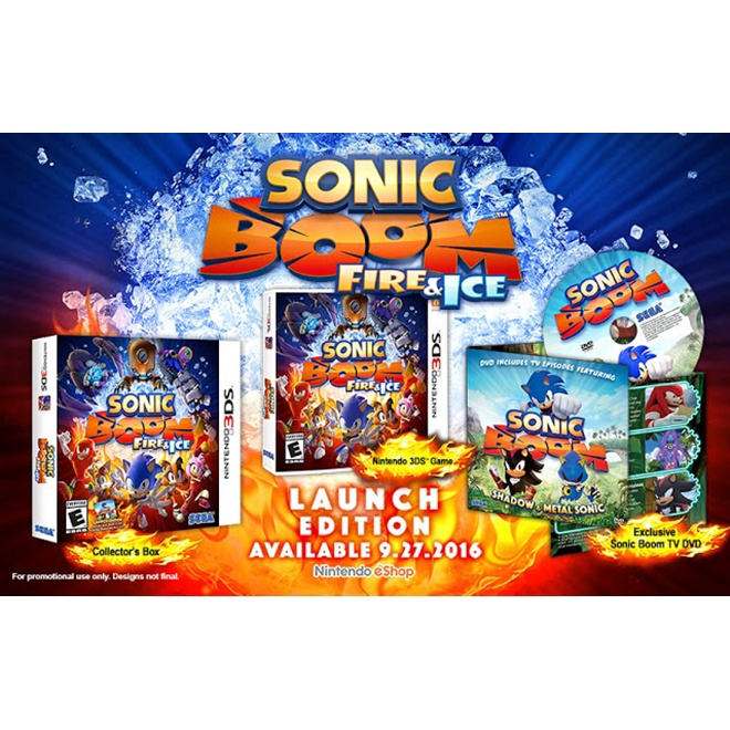 Sonic Boom: Fire & Ice - Meus Jogos