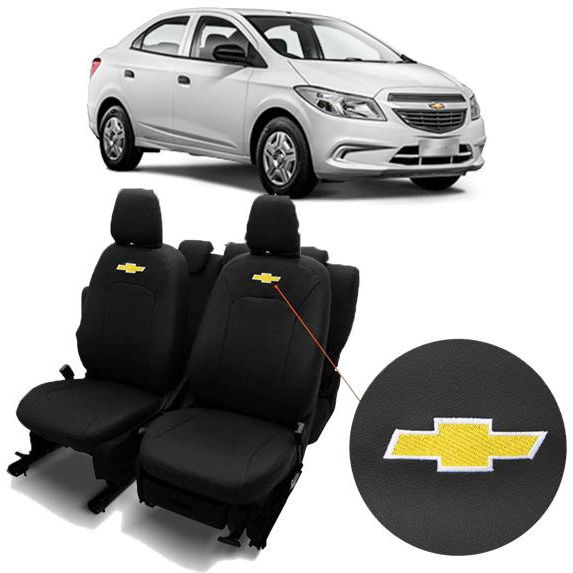 Capas Banco Couro Sint Tico Chevrolet Para Onix Inteiro Na Americanas Empresas